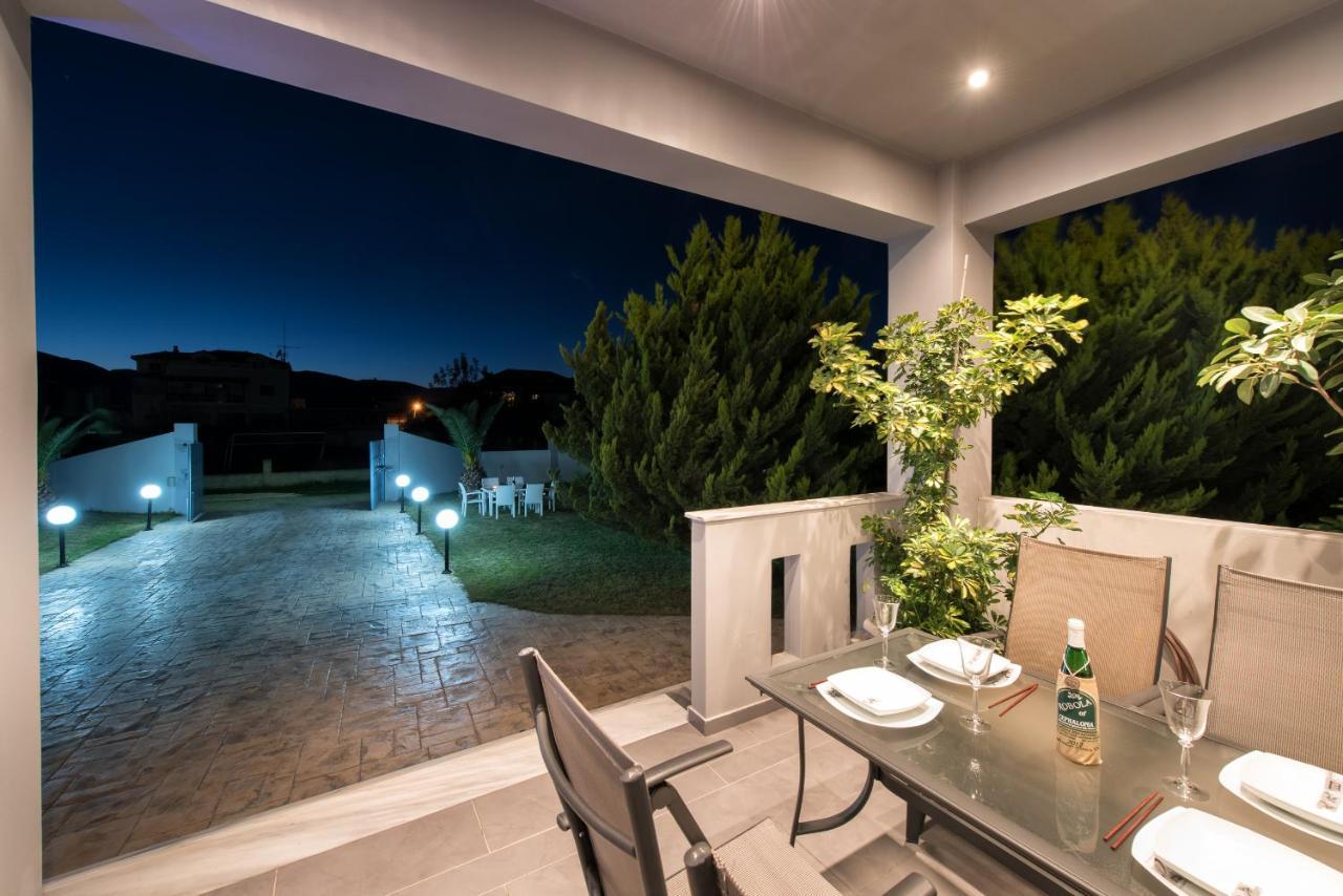 Muthee Luxurious Private Villa Laganas Ngoại thất bức ảnh